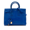 Secondhand Saint Laurent Small Leather Sac De Jour Satchel
