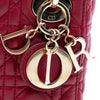 Secondhand Dior Mini Lambskin Cannage Lady Dior