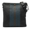 Bottega Veneta Tricolor Leather Intrecciato Crossbody Secondhand