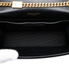 Secondhand Saint Laurent Small Suede Monogram Kate Tassel Crossbody