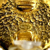Secondhand Chanel CC Gold Plated Button Clip On Earrings