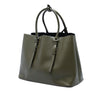 Prada Large Saffiano Cuir Double Handle Satchel Secondhand