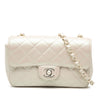 Chanel Mini Rectangular Classic Iridescent Lambskin Single Flap Secondhand