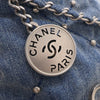Chanel Mini Denim Studded 22 Handbag Secondhand