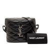 Secondhand Saint Laurent Quilted Lambskin Monogram June Box Bag