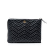 Secondhand Gucci GG Marmont Matelasse Leather Portfolio Clutch