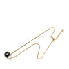 Chanel CC Gold Plated Faux Pearl Pendant Necklace Secondhand