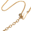Chanel CC Gold Plated Faux Pearl Pendant Necklace Secondhand