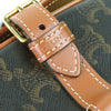 Celine Medium Triomphe Coated Canvas Folco Crossbody Secondhand