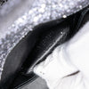 Saint Laurent Glitter Galactica Leather Monogram Envelope Chain Wallet Secondhand