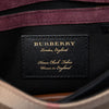 Burberry Small Leather and House Check Canvas Derby Macken Crossbody Secondhand