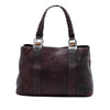 Gucci Guccissima Trimmed Leather Bamboo Libeccio Tote Secondhand