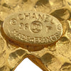 Chanel CC Gold Plated Infinity Brooch Secondhand