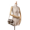 Fendi Zucca Glazed Fabric Cage Baguette Satchel Secondhand