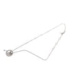 Dior Brass Button Pendant Necklace Secondhand