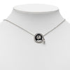 Dior Brass Button Pendant Necklace Secondhand