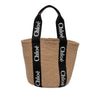 Chloé Large Raffia Woody Basket Tote Secondhand