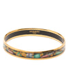 Hermès Narrow Qu Importe le Flacon Enamel Bangle 62 Secondhand