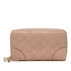 Gucci Guccissima Bree Zip Around Long Wallet Secondhand