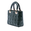 Dior Small Crinkled Patent Cannage Lady Dior Secondhand