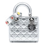 Secondhand Dior Small Metallic Grained Calfskin Cannage My ABCDior Lady Dior