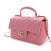 Chanel Mini Rectangular Classic Lambskin Top Handle Flap Secondhand