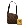 Secondhand Fendi Zucca Canvas Shoulder Bag