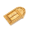 Chanel Gold Plated 31 Rue Cambon Door Pin Brooch Secondhand