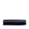 Chanel CC Metallic Crackling Lizard Printed Leather Wallet on Chain Secondhand