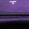 Chanel CC Metallic Crackling Lizard Printed Leather Wallet on Chain Secondhand