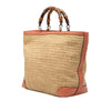 Secondhand Gucci Raffia Bamboo Childrens Tote