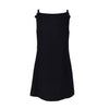 Secondhand Miu Miu Mini Cady Dress with Bow - '10s
