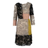 Secondhand Moschino Cheap and Chic Colorblock Lace Dress - '10s