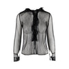 Secondhand Red Valentino Sheer Lace Shirt - '10s