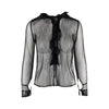 Secondhand Red Valentino Sheer Lace Shirt - '10s