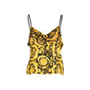 Secondhand Versace Silk Baroque Print Tank Top - '20s