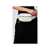 Secondhand Chanel White Quilted Belt Bag - '90s