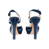 Secondhand Prada Suede Open-toe Heels - '10s