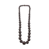 Secondhand Nathalie Costes Wooden Bead Necklace - '90s