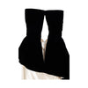 Secondhand Lanvin Velvet and Silk Peplum Dress - '80s