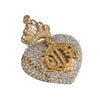 Secondhand Christian Dior Boutique Heart Brooch - '90s