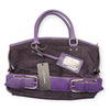 Secondhand Dolce & Gabbana Purple Leather Shopping Bag - '10s
