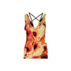 Secondhand Roberto Cavalli Floral Dress with Braided Straps - '00s