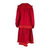 Secondhand Yves Saint Laurent Vintage Smock dress with Fringe - '70s
