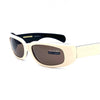 Secondhand Dolce & Gabbana Ivory Acetate Sunglasses - '90s