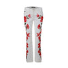 Secondhand Dolce & Gabbana Embellished Floral Pants - '10s