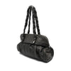 Chanel Dark Grey Leather Shoulder Bag - 2000s Second hand