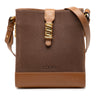 LOEWE Leather Velasquez Twist Shoulder Bag Secondhand