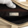 LOEWE Suede Trimmed Soft Nappa Handbag Secondhand