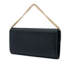 Fendi Smooth and Grained Calfskin Vitello King Cruise FF Diamonds Continental Envelope Wallet On Chain Secondhand